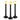 Lionel O Scale Classic Street Lamps Black (3) - 37174