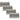 Lionel HO Scale 20" Radius 1/3 curve MagneLock Track (4) - 8768074
