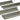 Lionel O Scale FasTrack 10" Straight Track (4) - 12032