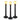 Lionel O Scale Classic Street Lamps Black (3) - 37174