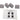Mac Rail HO Walkway Mounted A/C (4 Pack)