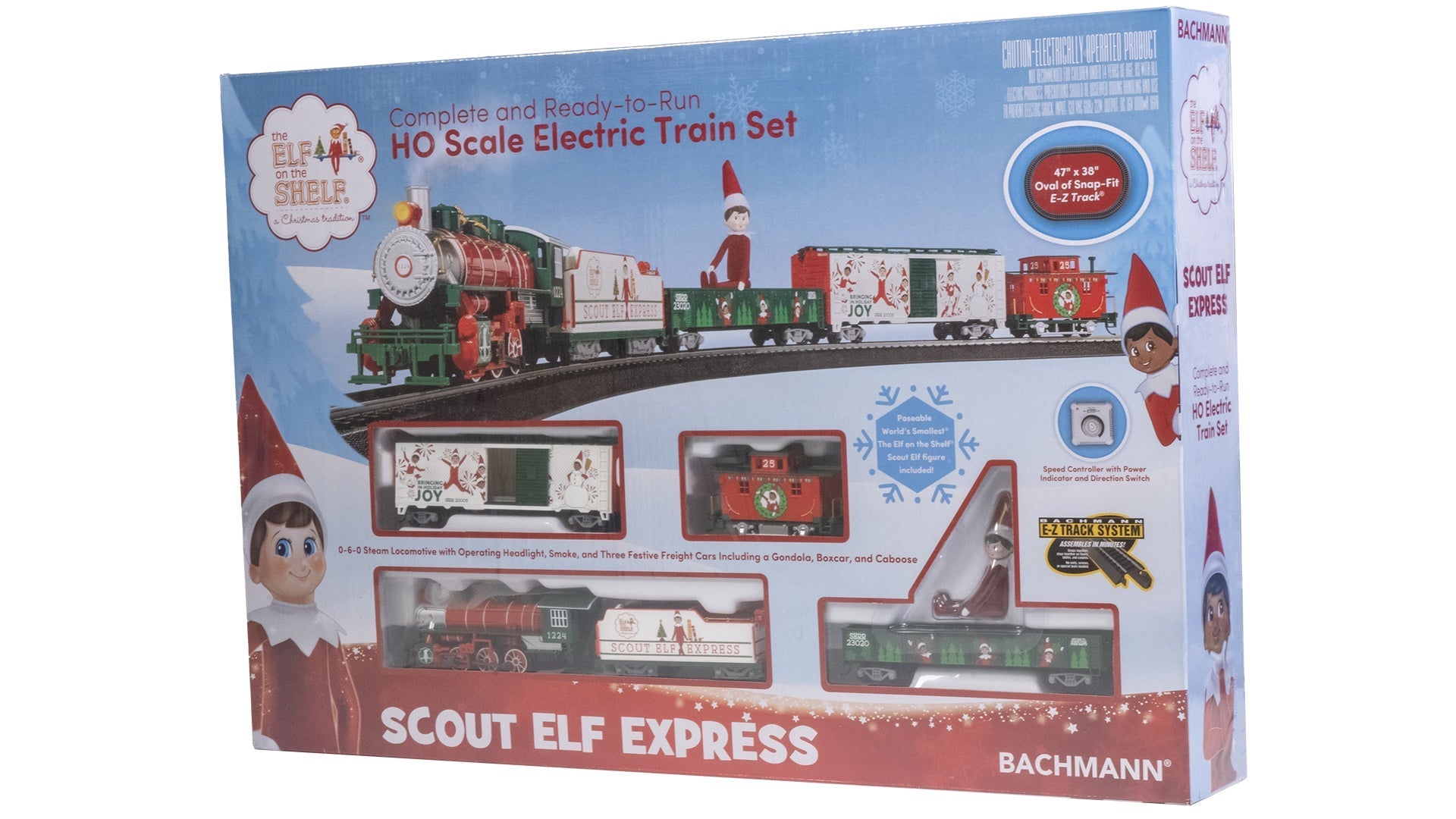 Model Box Set Elf Bachmann HO Elf On The Shelf Scout Elf Express Freight Set/0-6-0 - 007 ...