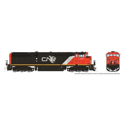 Rapido Trains HO Scale Canadian Dash 8 DCC and Sound