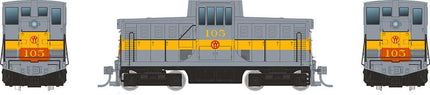 Rapido 048017 HO GE 44 Tonner (DC/Silent) New York, Ontario & Western Grey #101