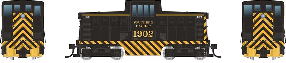 Rapido 048026 HO GE 44 Tonner (DC/Silent) Southern Pacific Black Scheme #1902