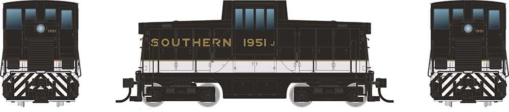 Rapido 048027 HO GE 44 Tonner (DC/Silent) Southern Tuxedo Scheme #1950