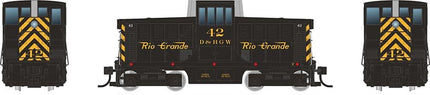 Rapido 048511 HO GE 44 Tonner (DC/DCC/Sound) Rio Grande Black & Yellow #38