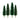 JTT 92032 O Scale Cedar Trees, 6"-10", 12 pieces