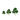 JTT 92039 HO Scale Deciduous Trees, 3.5"-4", 2 pieces