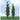 JTT 92218 N Scale Poplar Trees, 2.75"-3.5", 4 pieces