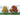 JTT 92319 HO Scale Deciduous Trees, Autumn, 3"-3.5", 2 pieces
