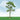 JTT 92411 O Scale Gum Trees, 8", 1 piece