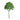 JTT 94248 Round Head Trees, 1", 6 pieces