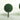 JTT 94331 Micro Trees, Dark Green, 30 pieces