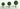 JTT 94331 Micro Trees, Dark Green, 30 pieces
