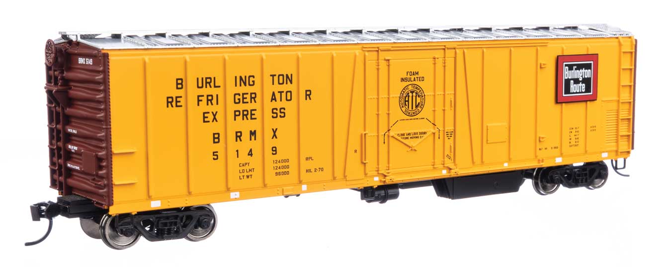 Walthers Mainline HO CB&Q #5149 50' AAR Mechanical Refrigerator Car