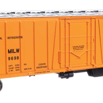 Walthers Mainline HO MILW #9698 50' AAR Mechanical Refrigerator Car