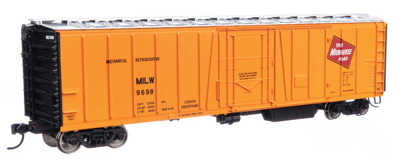 Walthers Mainline HO MILW #9698 50' AAR Mechanical Refrigerator Car