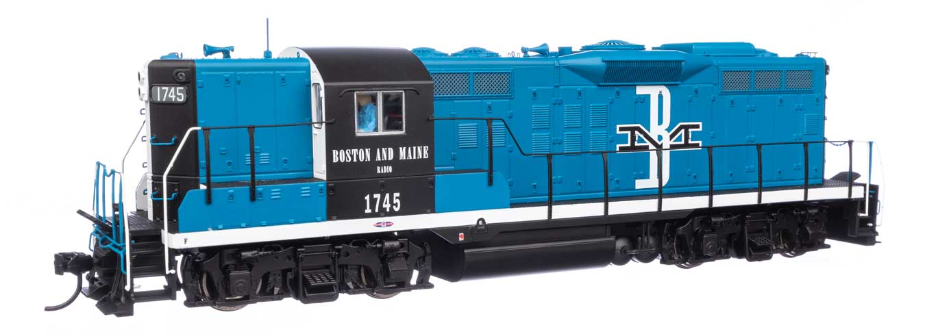 Walthers Proto HO Scale Boston & Maine #1745 EMD GP9 with LokSound V5 Sound & DCC