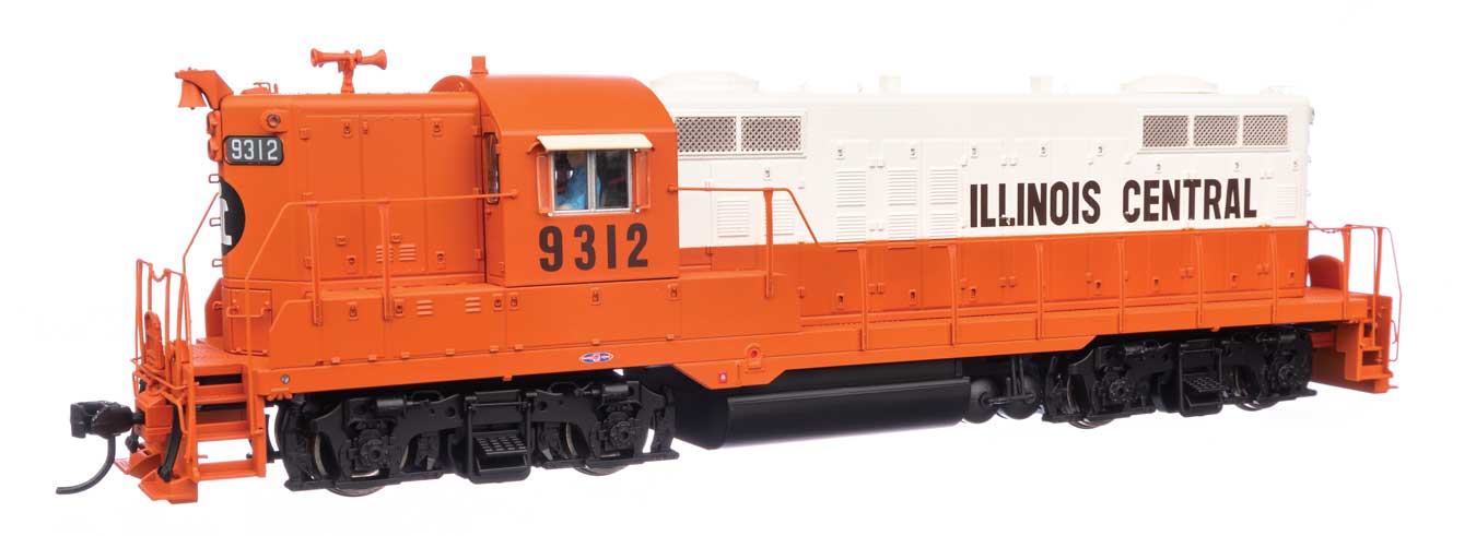 Walthers Proto HO Scale Illinois Central #9312 EMD GP9 with LokSound V5 Sound & DCC