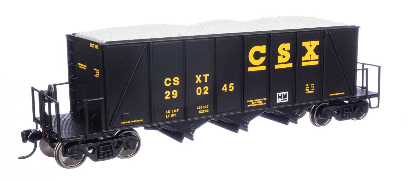 Walthers Proto HO CSX #290245 40' Ortner 100-Ton Open Aggregate Hopper