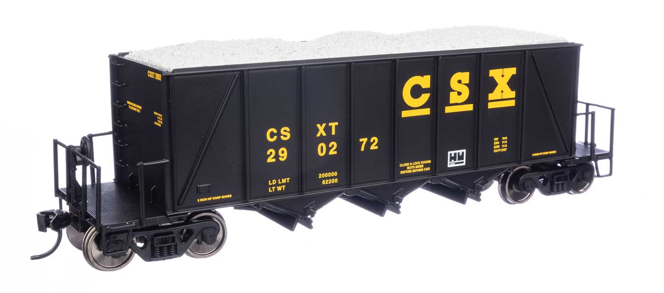 Walthers Proto HO CSX #290272 40' Ortner 100-Ton Open Aggregate Hopper