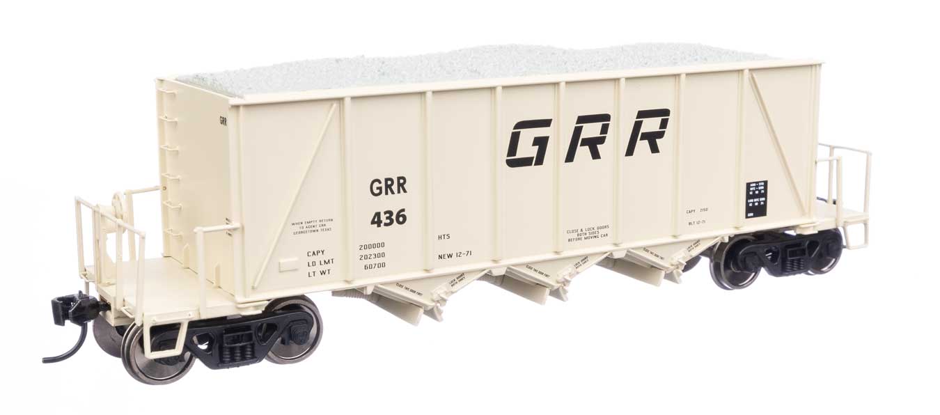 Walthers Proto HO Georgetown Railroad #436 40' Ortner 100-Ton Open Aggregate Hopper