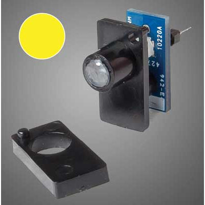 Walthers Single Color LED Fascia Indicator Yellow