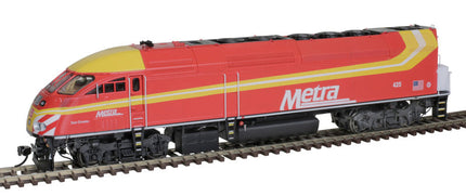 Atlas HO Scale Metra MP36 425 Rock Island Heritage Locomotive DCC Sound - Train Supply