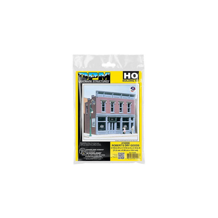 Woodland Scenics HO Scale Robert's Dry Goods DPM Kit