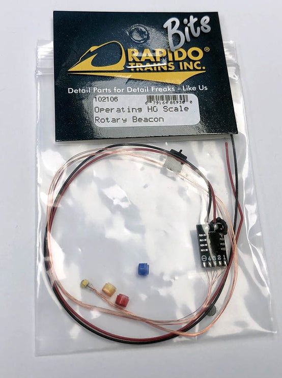 Rapido HO Scale Working Rotary Beacon - Rapido Bits