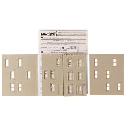 Woodland Scenics HO Scale Townhouse #3 DPM Kit