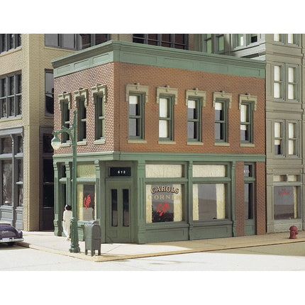 Woodland Scenics HO Scale Carol's Corner Cafe DPM Kit