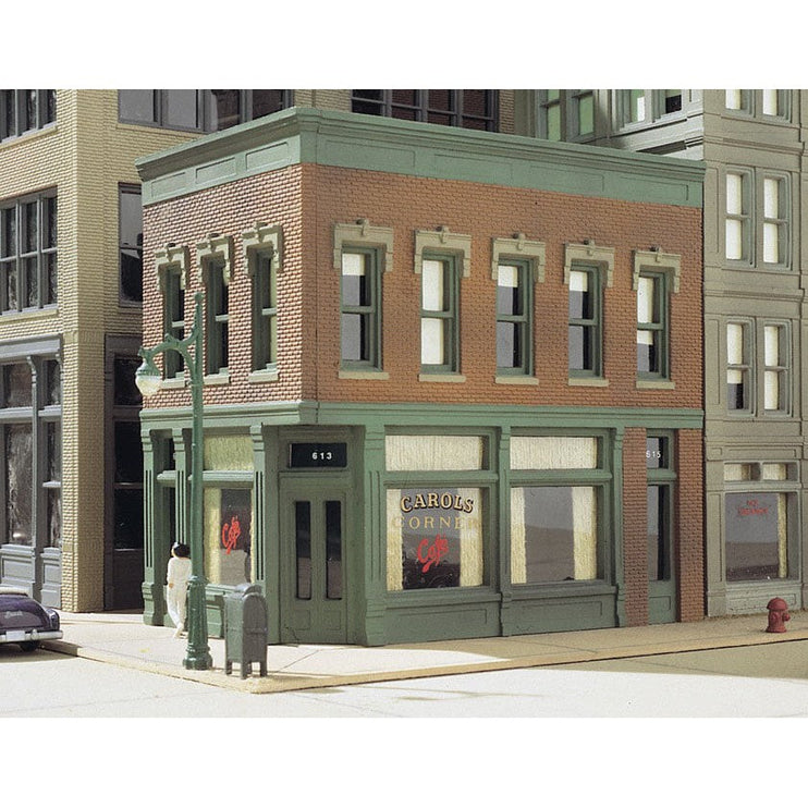 Woodland Scenics HO Scale Carol's Corner Cafe DPM Kit