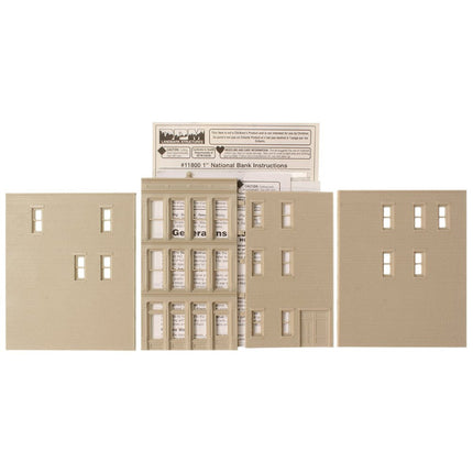 Woodland Scenics HO Scale 1st National Bank DPM Kit