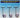 Rock Island Hobby RIH013104 HO Scale Street Lights with single pole and 2 straight arms