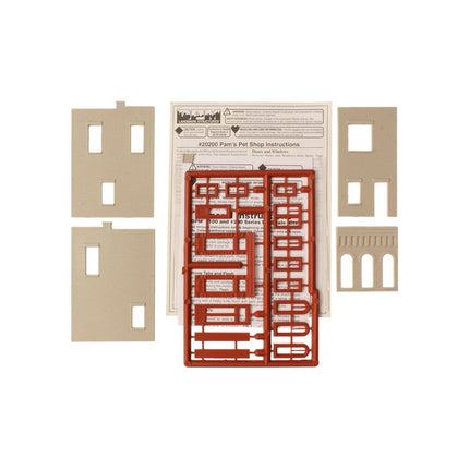 Woodland Scenics HO Scale Pam's Pet Shop DPM Kit