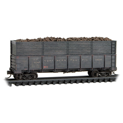 Micro Trains N Scale Northern Pacific weathered 3-pk w/beet load  JEWEL Cases RD# NP 118542, 118551, 118583