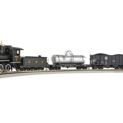 Bachmann On30 East Broad Top Steam Freight Train Set 2-6-0 Unboxing