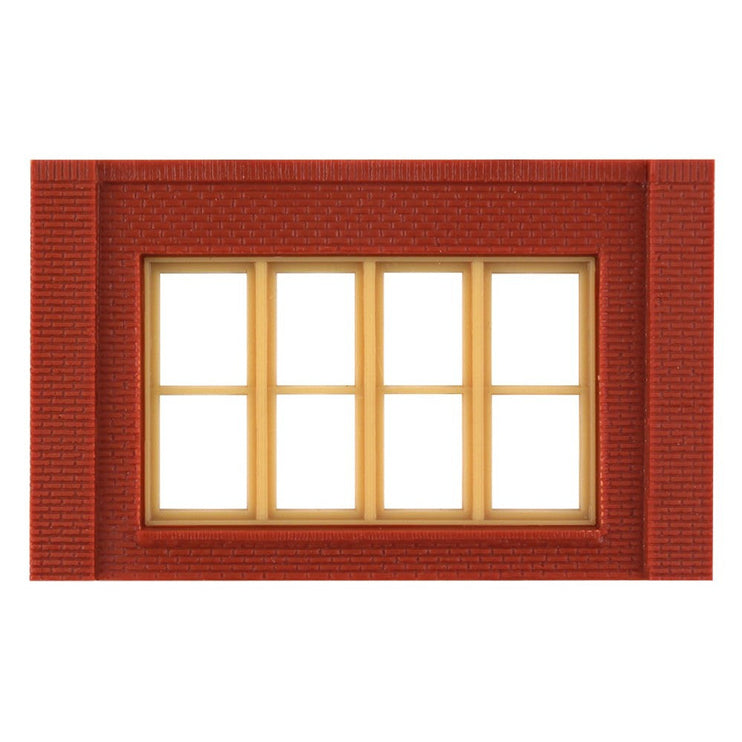 Woodland Scenics HO Scale DPM 1-Story Wall Victorian Windows