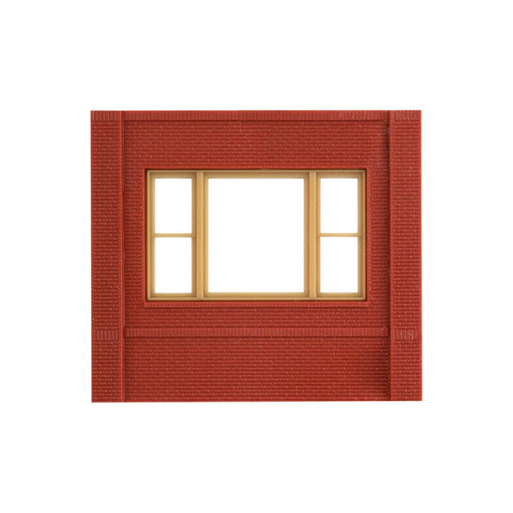 Woodland Scenics HO Scale DPM Dock Level Wall 20th Century Windows