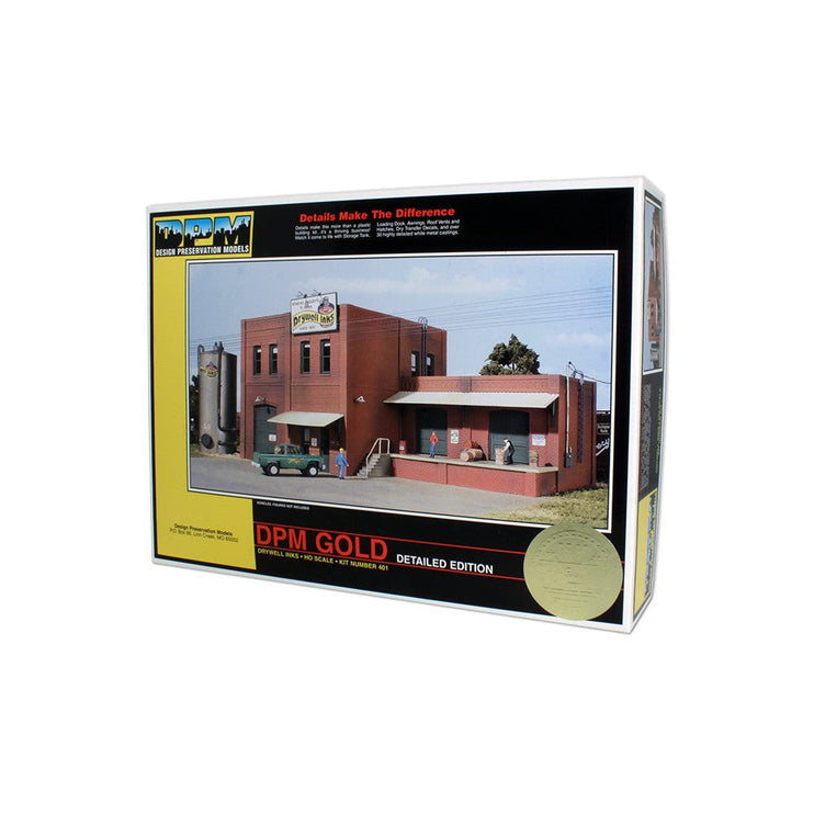 Woodland Scenics HO Scale Drywell Inks Building DPM GOLD Kit