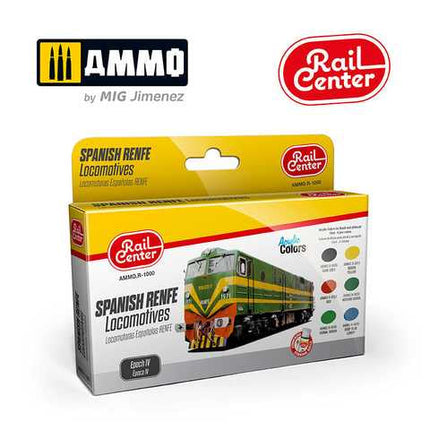 Ammo Mig Rail Center Spanish Loco Epoch Iv Set