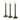 Lionel O Scale Classic Street Lamps Green (3) - 29247
