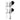 Atlas HO Scale Signal Hooded Modern (Double Head Left) - 70000096