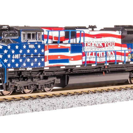 Broadway Limited N MRL 4407 Veterans Tribute SD70ACe Pargon 4 DCC/Sound