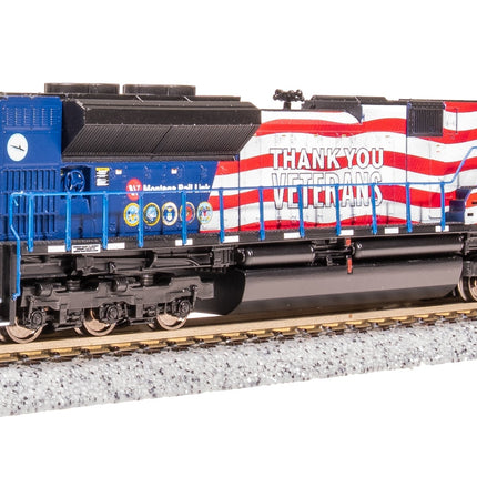 Broadway Limited N MRL 4407 Veterans Tribute SD70ACe Pargon 4 DCC/Sound