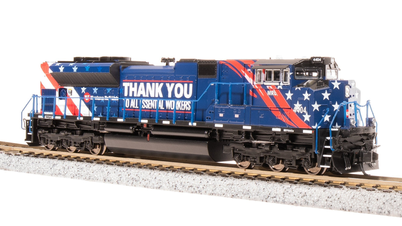 Broadway Limited N MRL 4404 Essential Workers Tribute SD70ACe Pargon 4 DCC/Sound