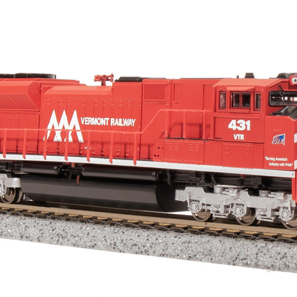 Broadway Limited N Vermont Railway 432 SD70M-2 Pargon 4 DCC/Sound