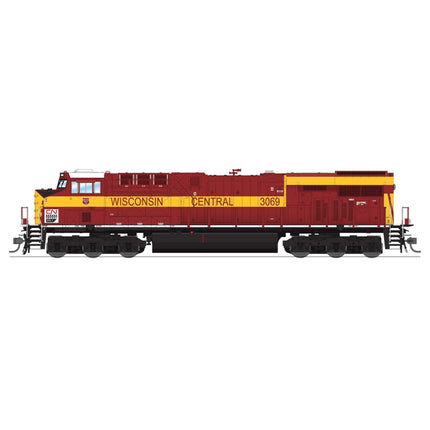 Broadway Limited HO Scale Canadian National Wisconsin Central Heritage 3069 ES44AC GEVO Locomotive DCC/Sound Pargon 4